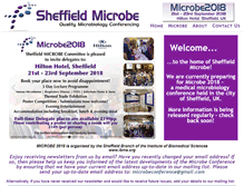 Tablet Screenshot of microbe.org.uk